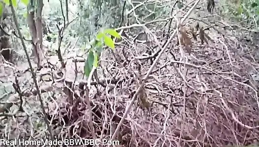 Verdammte britische bBW, doggystyle im freien, orgasmen, abspritzen