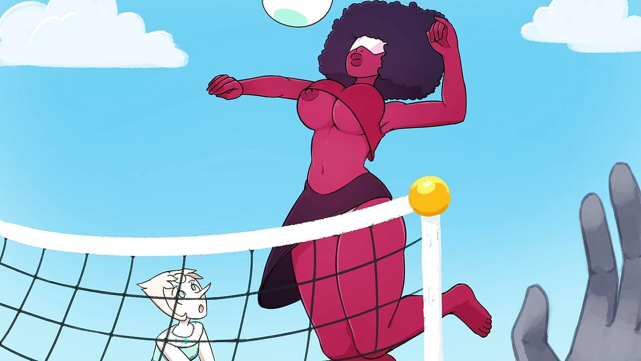 Γαμάω και χύνομαι μέσα στην Garnet στην παραλία - Gem Blast μέρος 7
