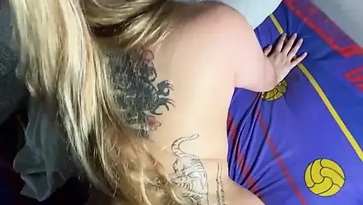 This time my boyfriend just came to fuck my ass, he blew it up and came several times inside