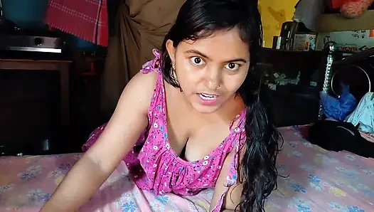 Loan emi ke Badle Bhabhi ji Ne Apne boobs pila diye or Lund ka pani bhi pinliya