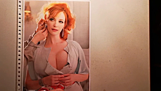 Christina Hendricks Cum Tribute 3