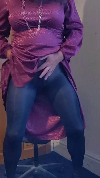 Memorable moment from "Cum in Tights"