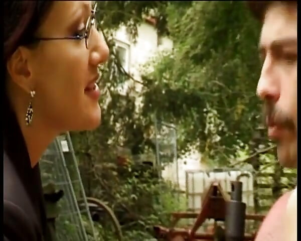 Brunette German MILF Babe Gets Anal Pounded Outdoors by Huge Cock