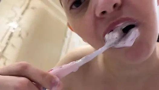 Teeth Brushing Fetish