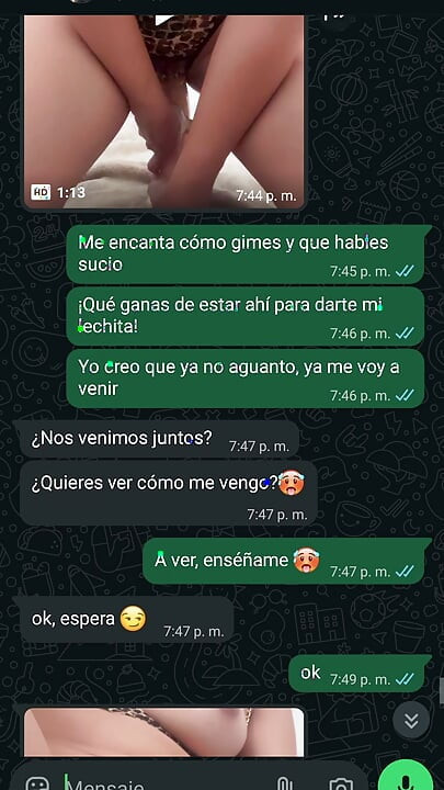 The WhatsApp chat with my best friend's boyfriend got very hot