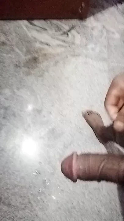 Today I'm Alone at Home So just playing with my Big cock