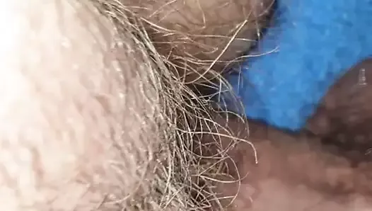 Hairly cum pussy cock