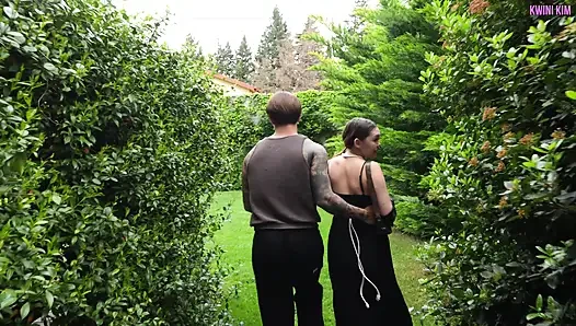 Drama. Tüylü Asyalı, Zayıf Asyalı Kocasını Iri Lezbiyenle Aldatmak İstedi Ama Creampie Oldu