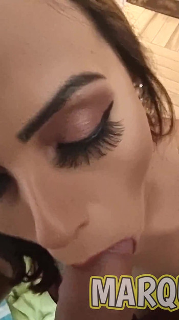 Horny Cam Model Begs the Photographer for Cock