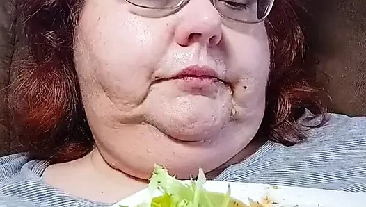 Makan makan besar makan malam taco buatan sendiri