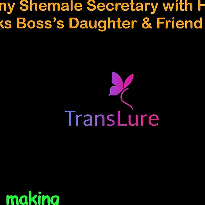 English Audio Sex Story - Tall Ebony Shemale Secretary with Huge Cock - Fucks Boss’s Stepdaughter & Friend - Part 2