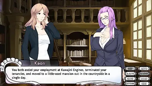 Rumah pembantu: pembantu rumah tangga pengisap kontol, crot di mulut, hentai ep.2