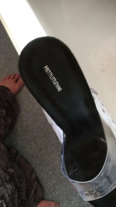 High heel mules fuck