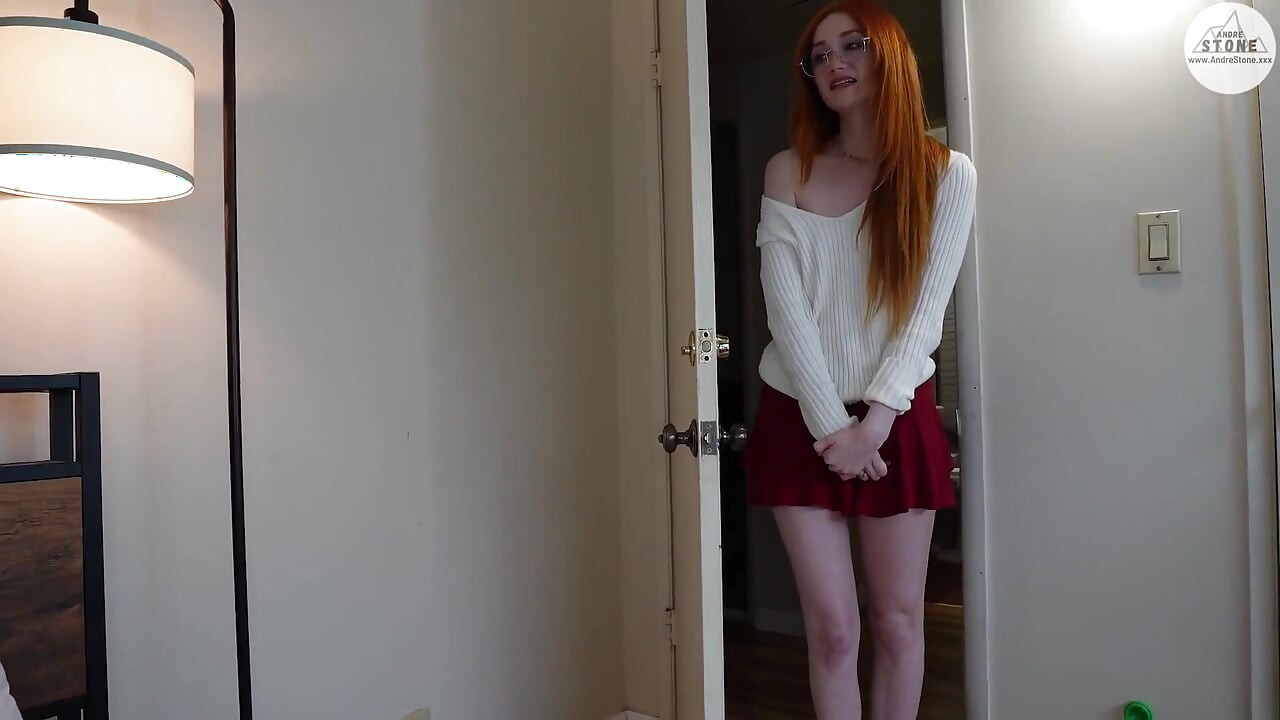 Crazy Sexy Redhead Ex Scarlet Skies Sneaks in & Seduces You