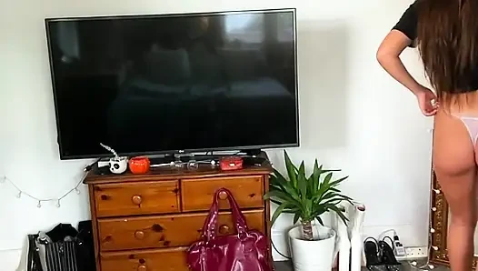 Slutty British College Teen ASMR JOI