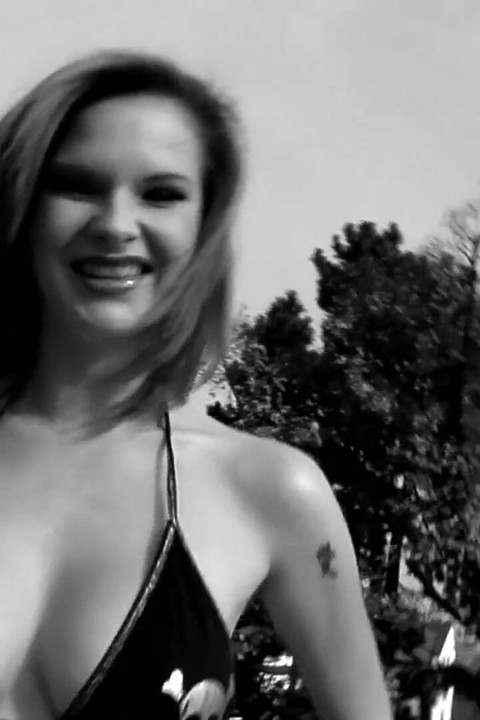 Tarra White natural Czech babe bicth ass fucked by Nick Lang: outdoor tease, stockings, bikini, ass fucking, facial cum