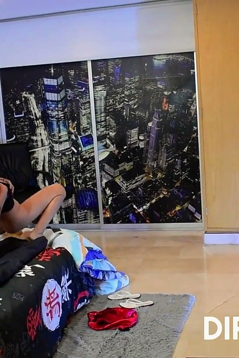 Very Naughty, My Husband's Stepson Switches with My Toy to Fuck Me