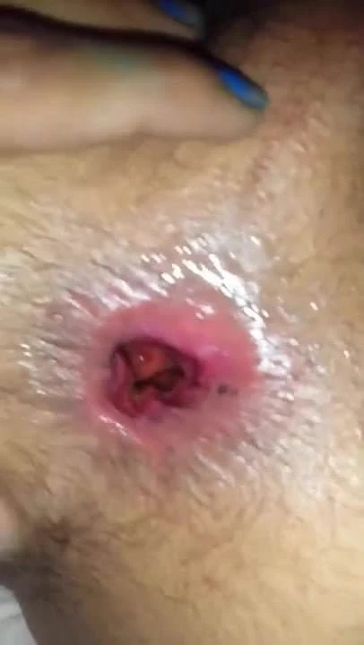 Big dick tranny fucks her man and make a gape