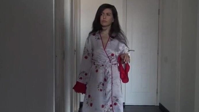 Goddess Sandra My Sons Cum Sock Addiction Studio