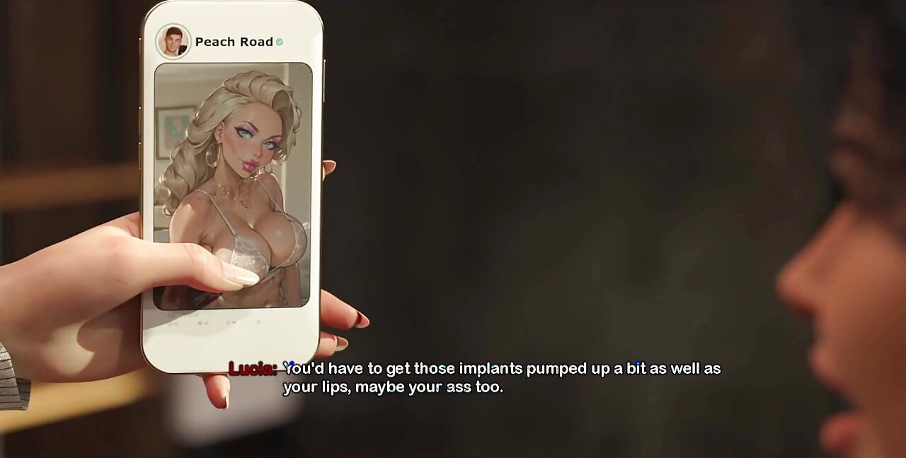 My Bimbo Dream - Bimbo MILF with Fake Tits Finally Gets Her Kissing Her Tenant