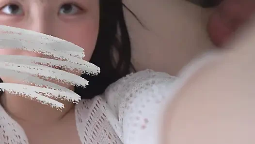 Homemade video. Morning mutual fap with Japanese girlfriend.