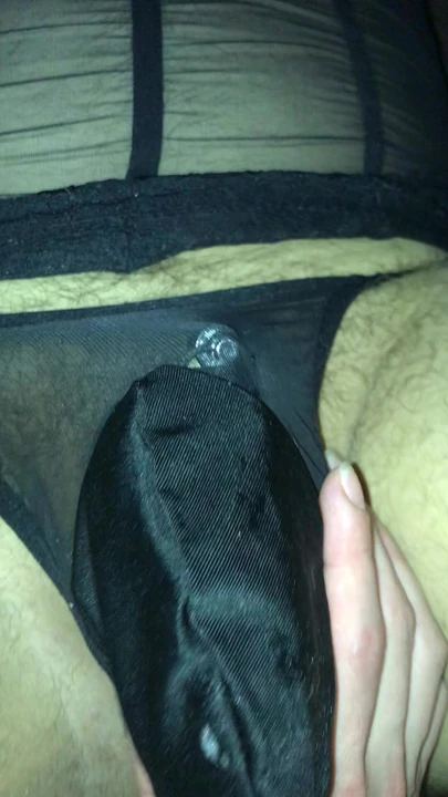 Spitting on my CD in a chastity