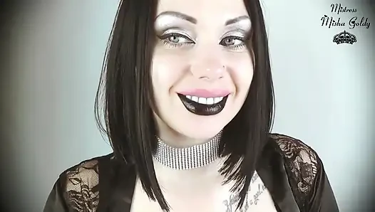 Black lips tease JOI