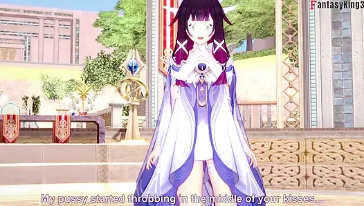 Columbina oral seks - Genshin Impact