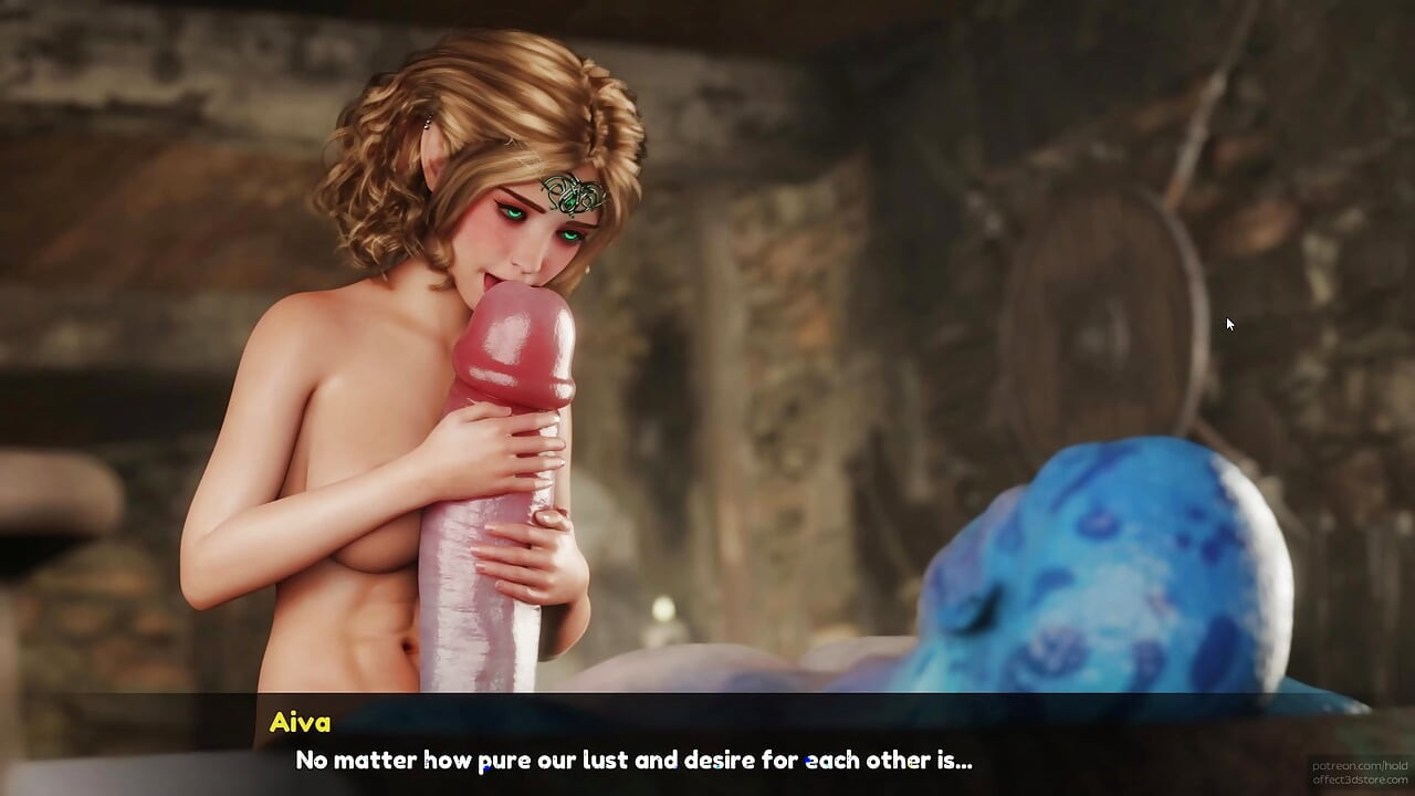 Skinny Hottie Fucks med Kæmpe Pik Monster - Monster Tamers - GAMEPLAY