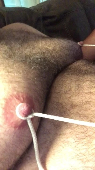 Nipple tugging