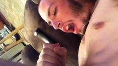 Cumming into my own mouth.