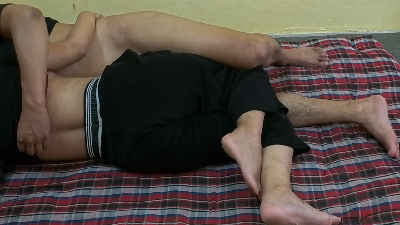 Nepalska djevojka Puna snaga Privatni krevet zabava Domaća stvarna snimka