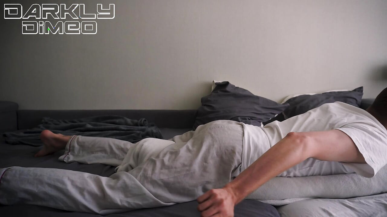 Morning Routine. Step Daddy Imagines Fucking Hard and Cumming Deep in Step Daughter Tight Wet Pussy