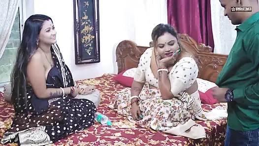 Truth & Dare Game Me Tharki Devar apne Dono Bhabhio Ko Choda ( Hindi Audio )