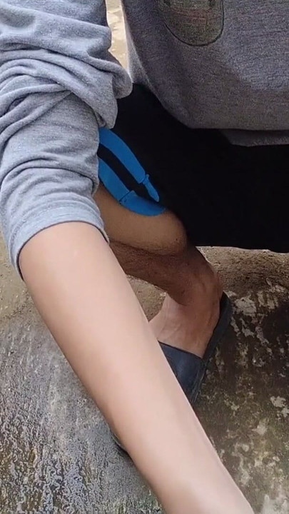 Young man who tried to pee in public almost got caught | Clip 3