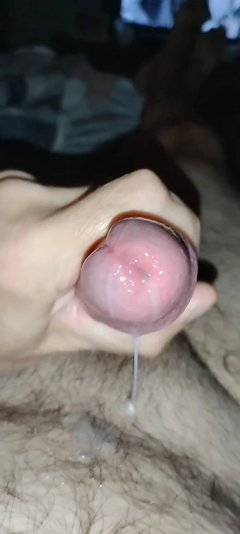My warm creamy sperm