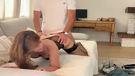 Amateur French Couple Gone Wild