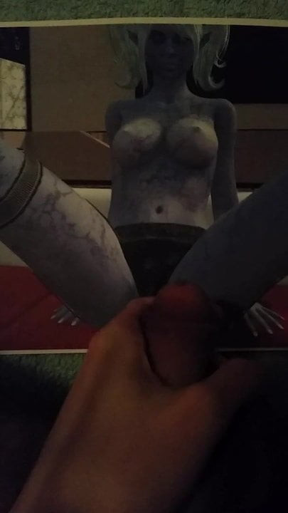 old cum tribute vid i did for a friends tkm character