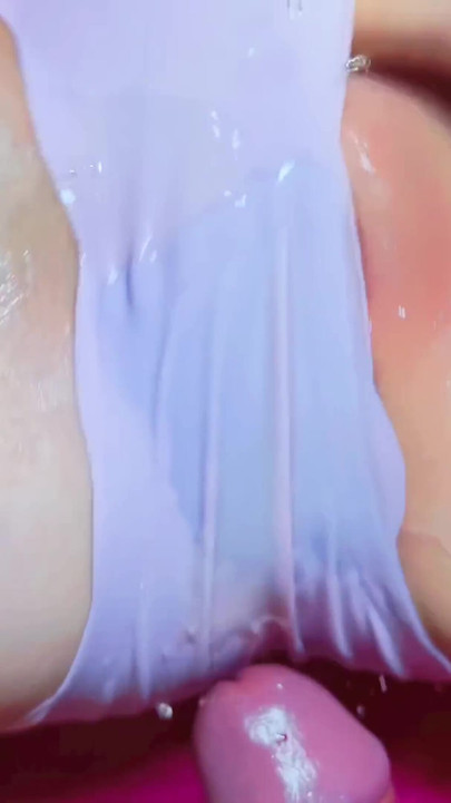 Powerful moment from "Squirting pink pussy of an 18-year-old girl."