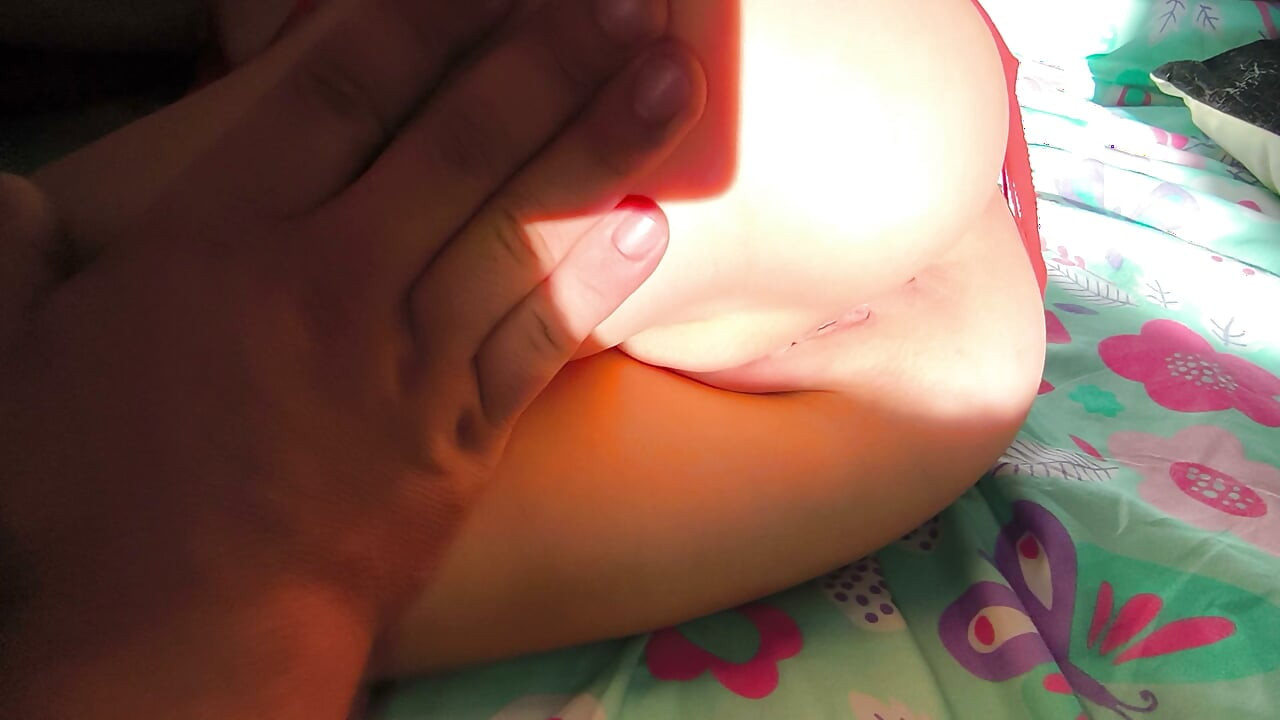 Step Brother Turns Me On Using Finger Touching My Pink