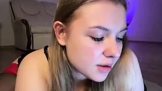 Jucielussie ile seksi çoraplı mastürbasyon
