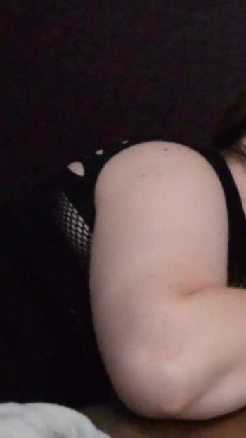 Unforgettable moment from "Slobbing on a hard black cock"