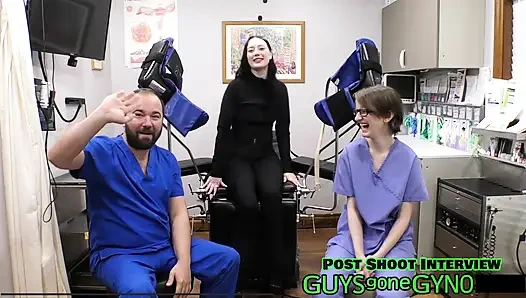 The Cum Clinic Extraction #14 - Nurse Azra Iahmir & Virgin Nurse Luci Starr