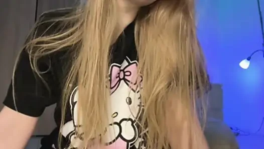 Play with a tight pink pussy