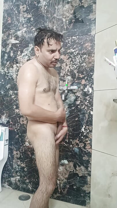 Desi hot man enjoy shower and masterbation show with neighbour uncle and army officer uncle get suckiing and fuckiing