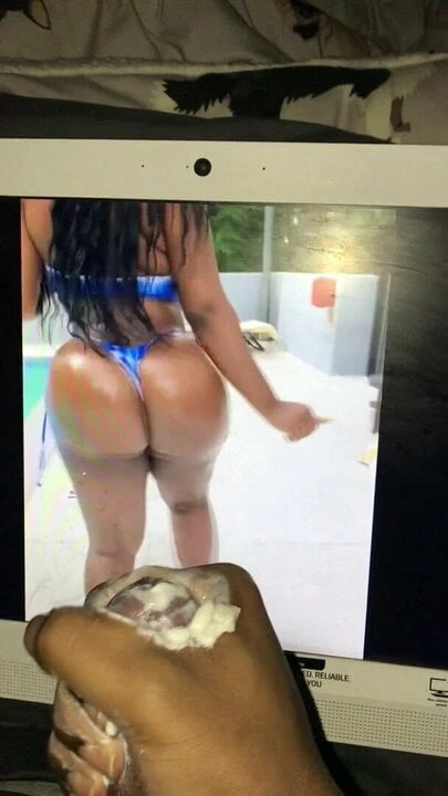 BIG BLACK BOOTY CUM TRIBUTE