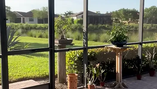 My Small Penis On the Patio