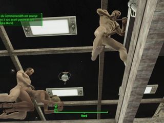Fallout 4, порно анимация, часть 2