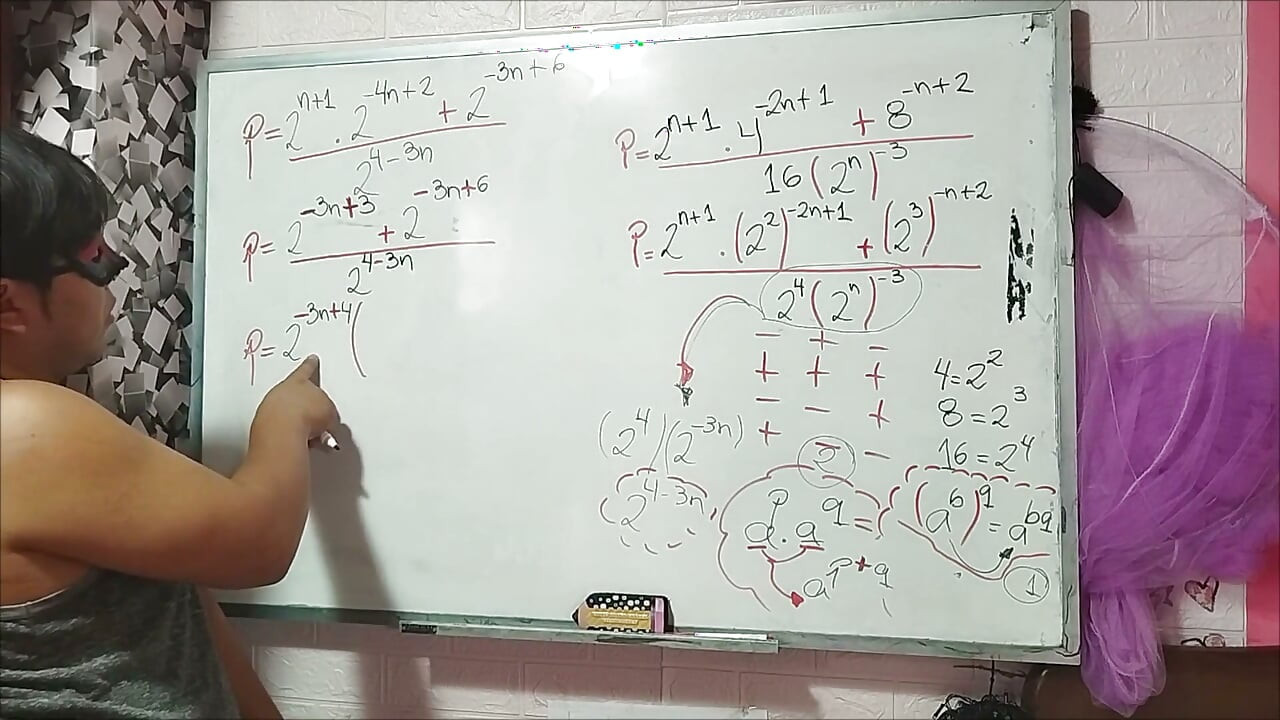 22 พีชคณิต: กฎของเลขชี้กำลัง - การแยกตัวประกอบและการทำให้ง่าย