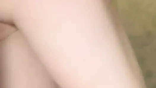 Pemeriksaan celana dalam krim usang, kencing di celana dalam di kamar mandi - mainin toket kecil